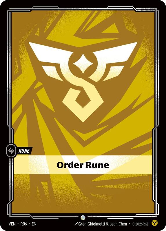 Order Rune (VEN) #R06 [EN/N]