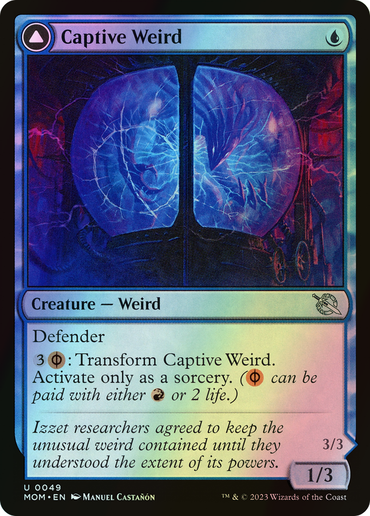 Captive Weird // Compleated Conjurer (MOM) #49 [EN/F]