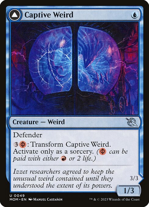 Captive Weird // Compleated Conjurer (MOM) #49 [EN/N]