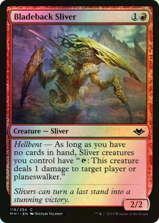 Bladeback Sliver (MH1) #119 [EN/F]