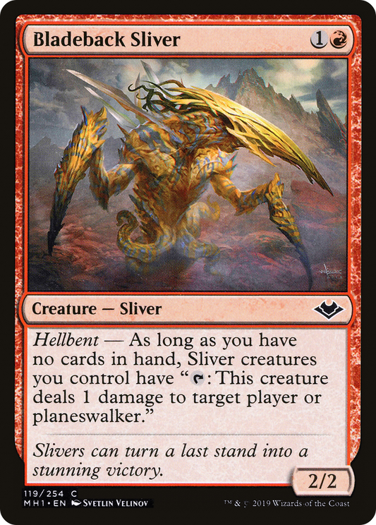 Bladeback Sliver (MH1) #119 [EN/N]