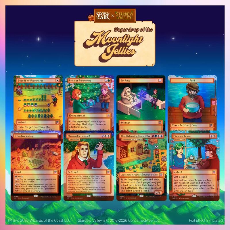 Secret Lair Drop: Secret Lair Drop: Secret Lair x Stardew Valley: Welcome to Stardew Valley - Traditional Foil Edition (SLD) [EN]
