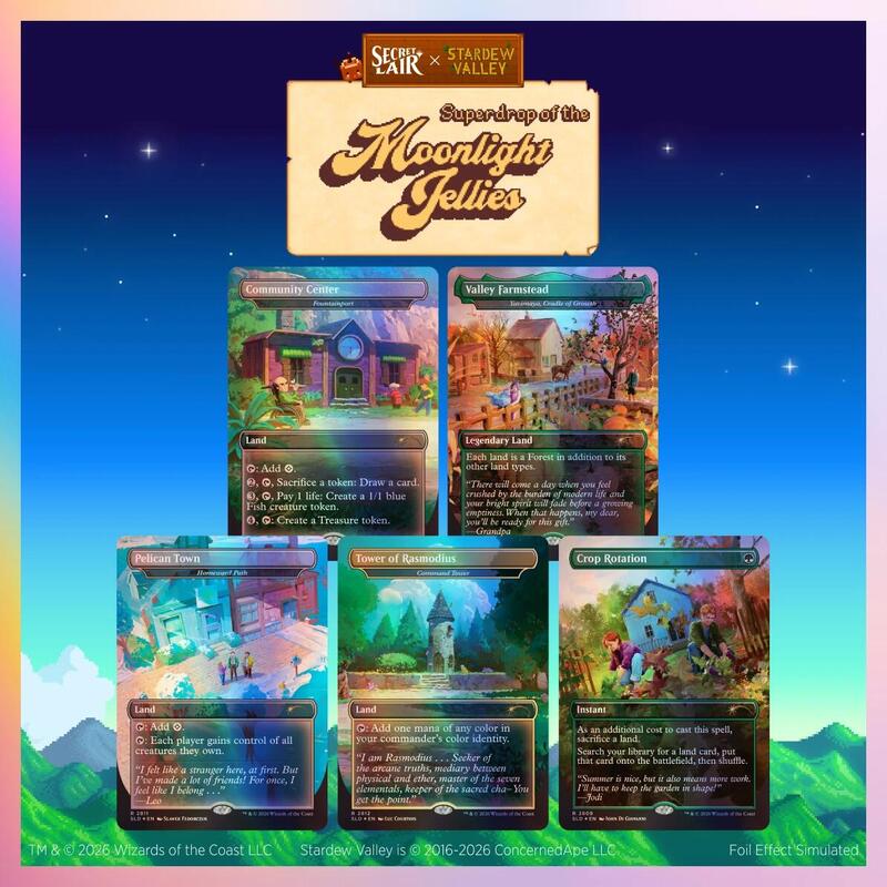 Secret Lair Drop: Secret Lair Drop: Secret Lair x Stardew Valley: Life in Pelican Town - Traditional Foil Edition (SLD) [EN]