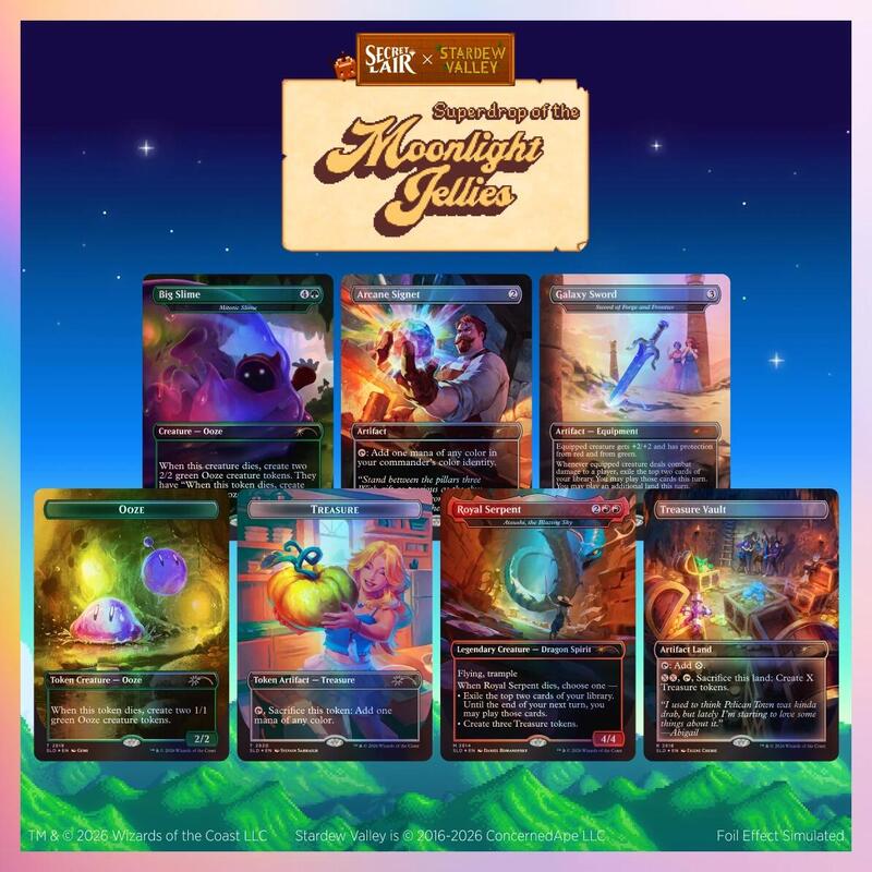Secret Lair Drop: Secret Lair Drop: Secret Lair x Stardew Valley: A Flicker in the Deep - Traditional Foil Edition (SLD) [EN]