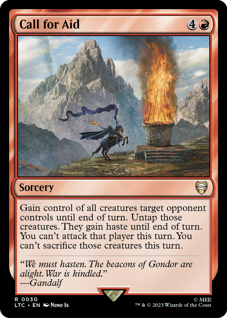 Call for Aid (LTC) #30 [EN/N]