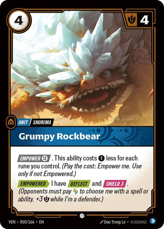 Grumpy Rockbear (VEN) #050 [EN/N]