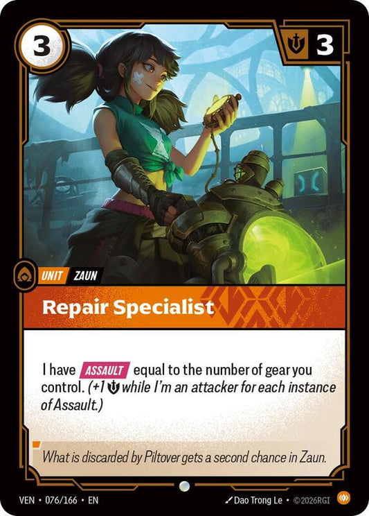 Repair Specialist (VEN) #076 [EN/N]