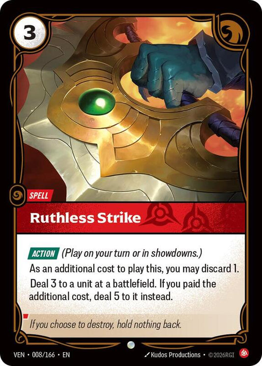 Ruthless Strike (VEN) #008 [EN/N]