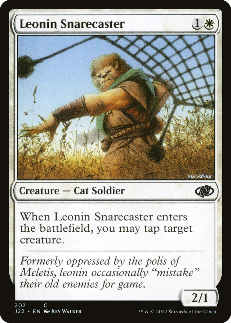 Leonin Snarecaster (J22) #207 [EN/N]