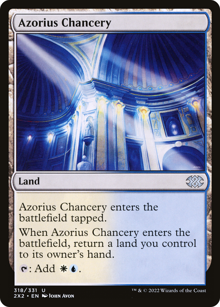 Azorius Chancery (2X2) #318 [EN/N] s/o