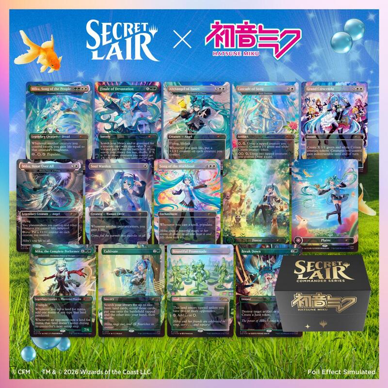 Secret Lair Drop: Secret Lair Commander Deck: Hatsune Miku (SLD) [EN]