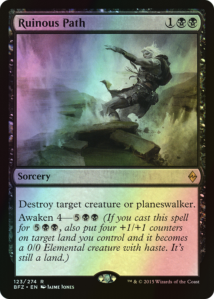 Ruinous Path (BFZ) #123 [EN/F] s/o