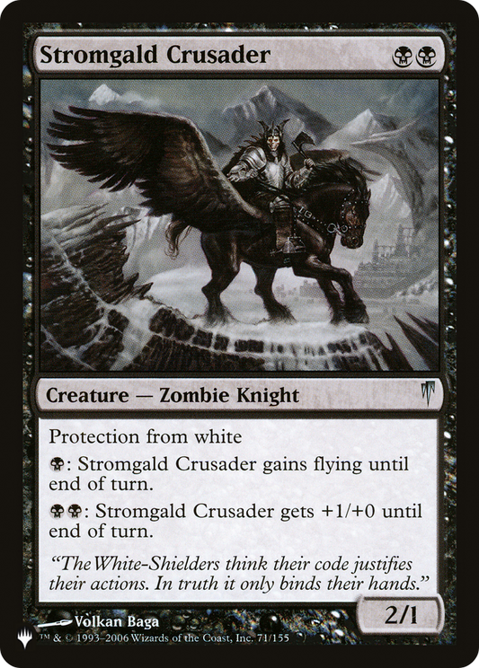 Stromgald Crusader (PLST) #CSP-71 [EN/N]