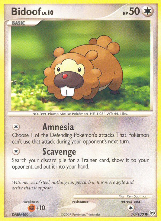 Bidoof (DP) #70 [EN/N]