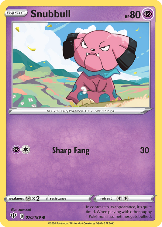 Snubbull (DAA) #070 [EN/N] s/o