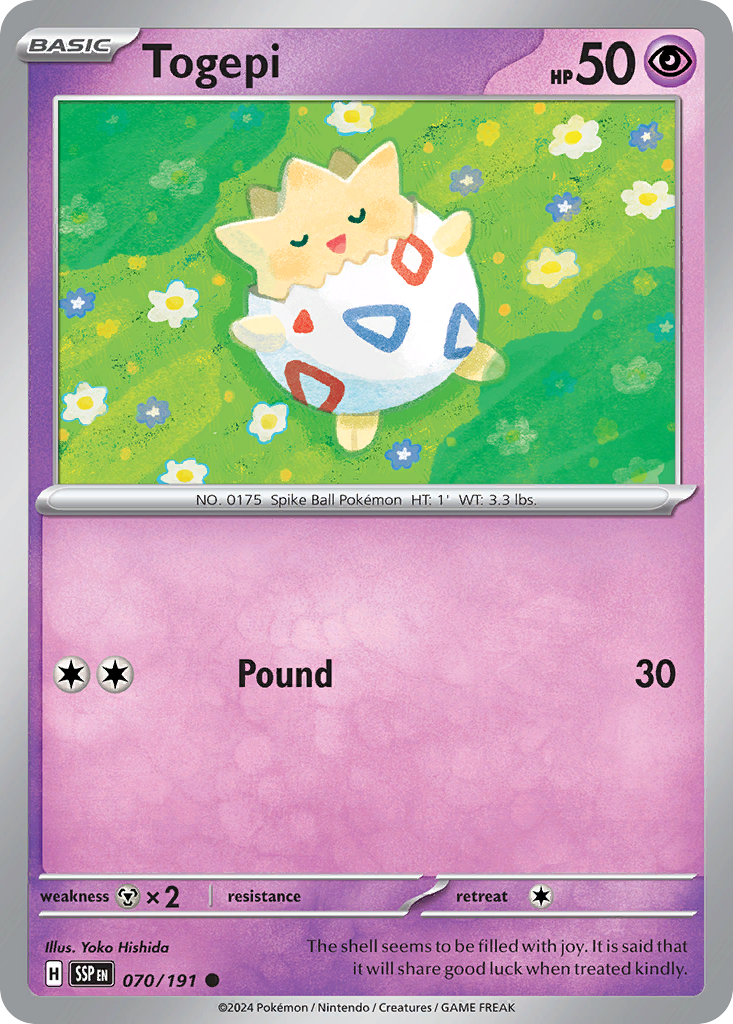 Togepi (SSP) #070 [EN/N]
