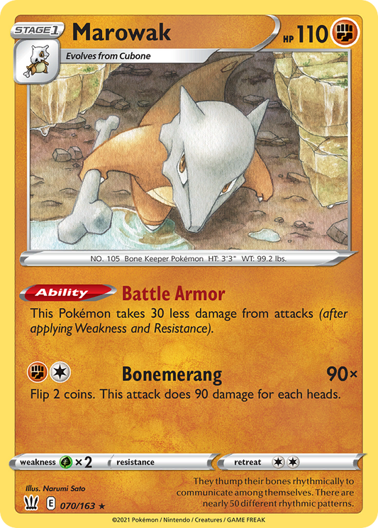 Marowak (BST) #070 [EN/N] s/o