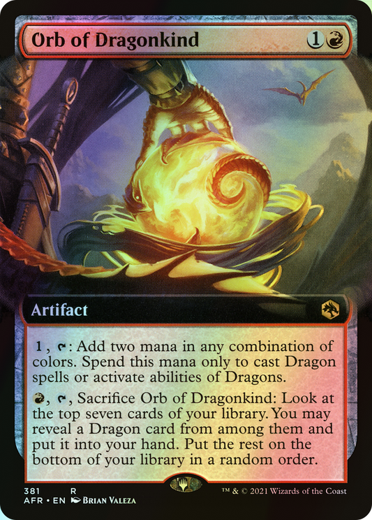Orb of Dragonkind (AFR) #381 [EN/F] s/o