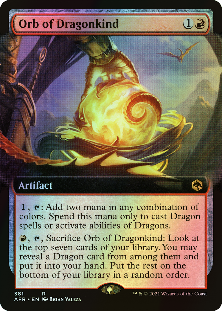 Orb of Dragonkind (AFR) #381 [EN/F]