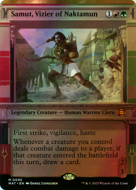 Samut, Vizier of Naktamun (MAT) #95 [EN/F] s/o