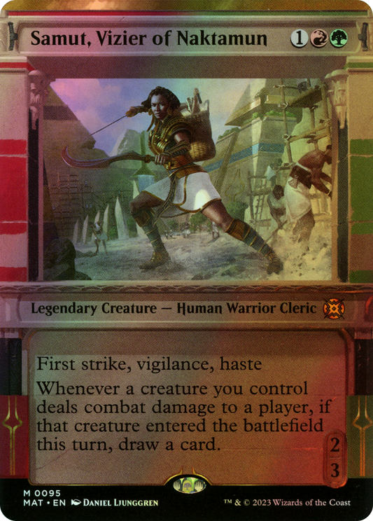 Samut, Vizier of Naktamun (MAT) #95 [EN/F] s/o