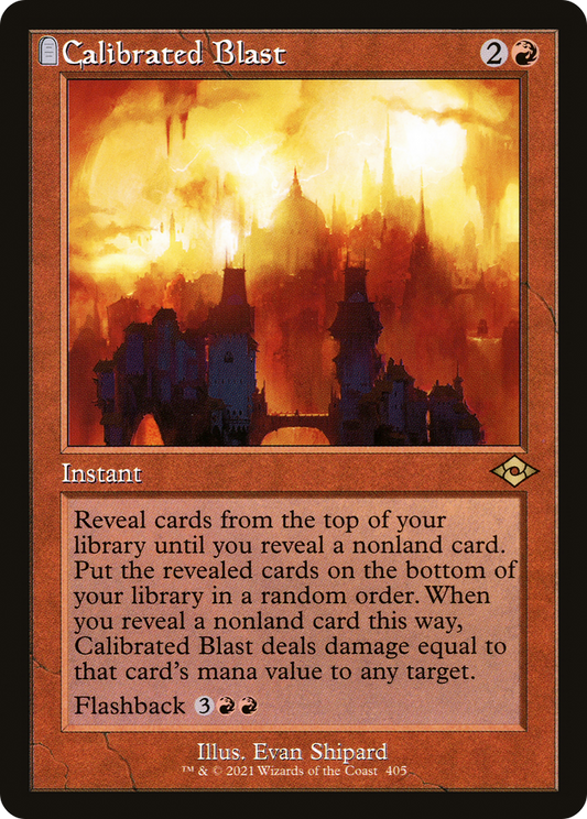 Calibrated Blast (MH2) #405 [EN/N]