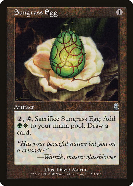 Sungrass Egg (ODY) #311 [EN/N]