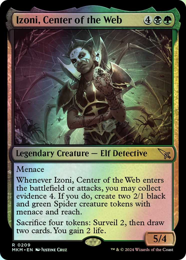 Izoni, Center of the Web (MKM) #209 [EN/F]