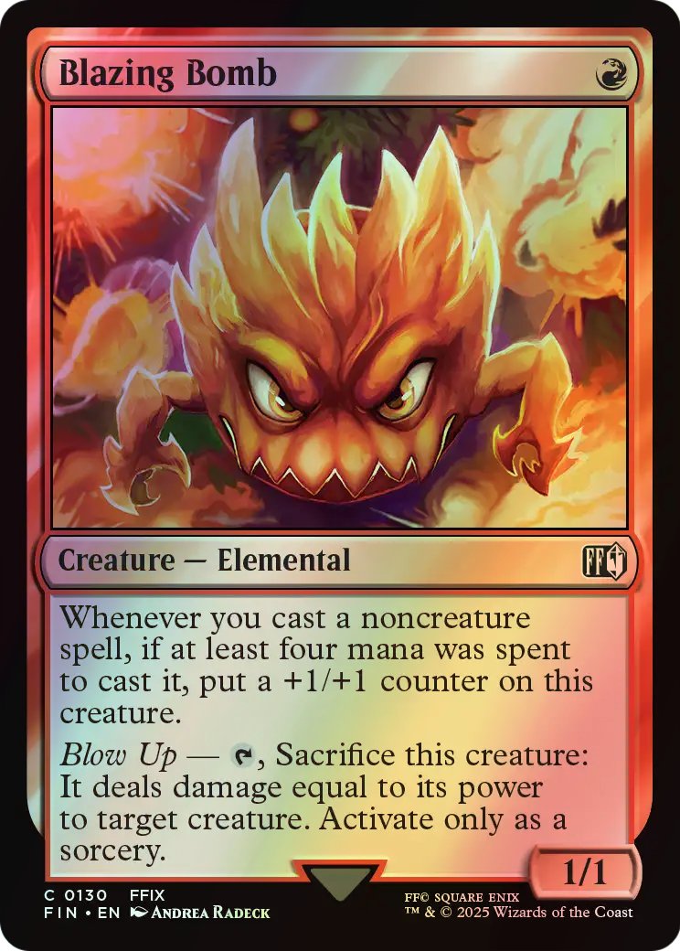 Blazing Bomb (FIN) #130 [EN/F]