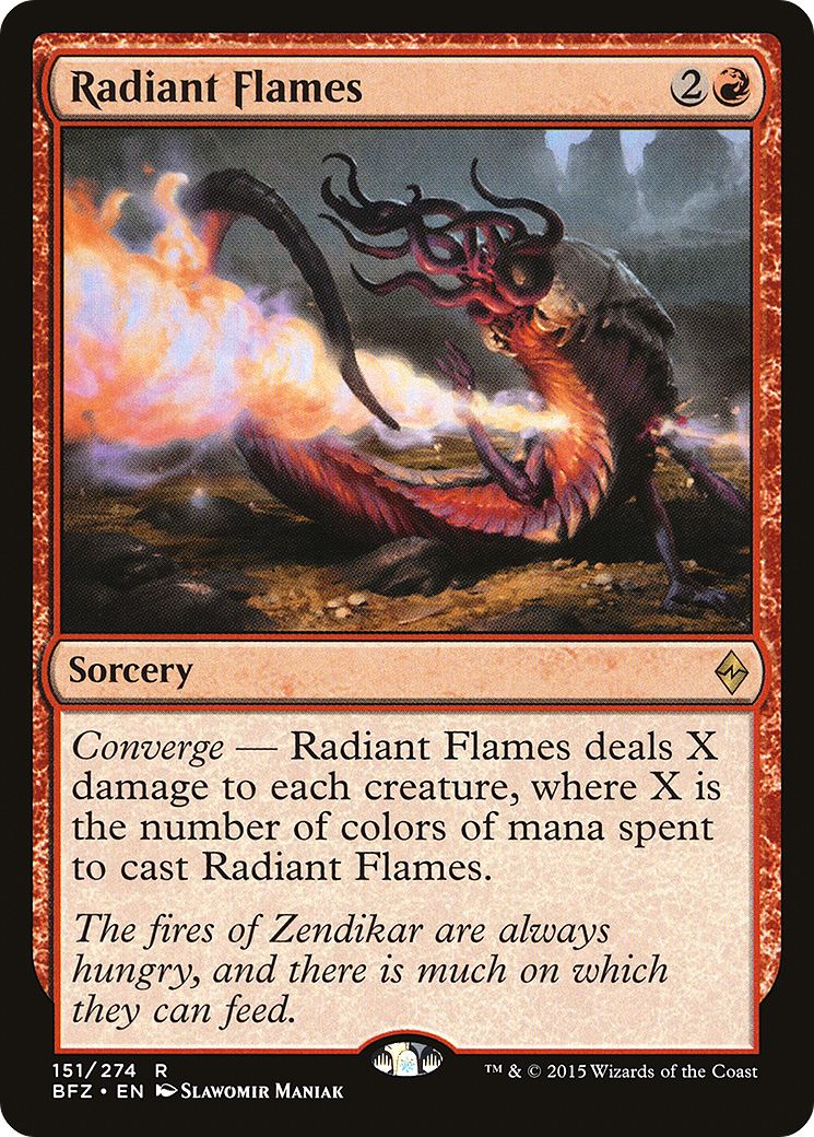 Radiant Flames (BFZ) #151 [EN/N]