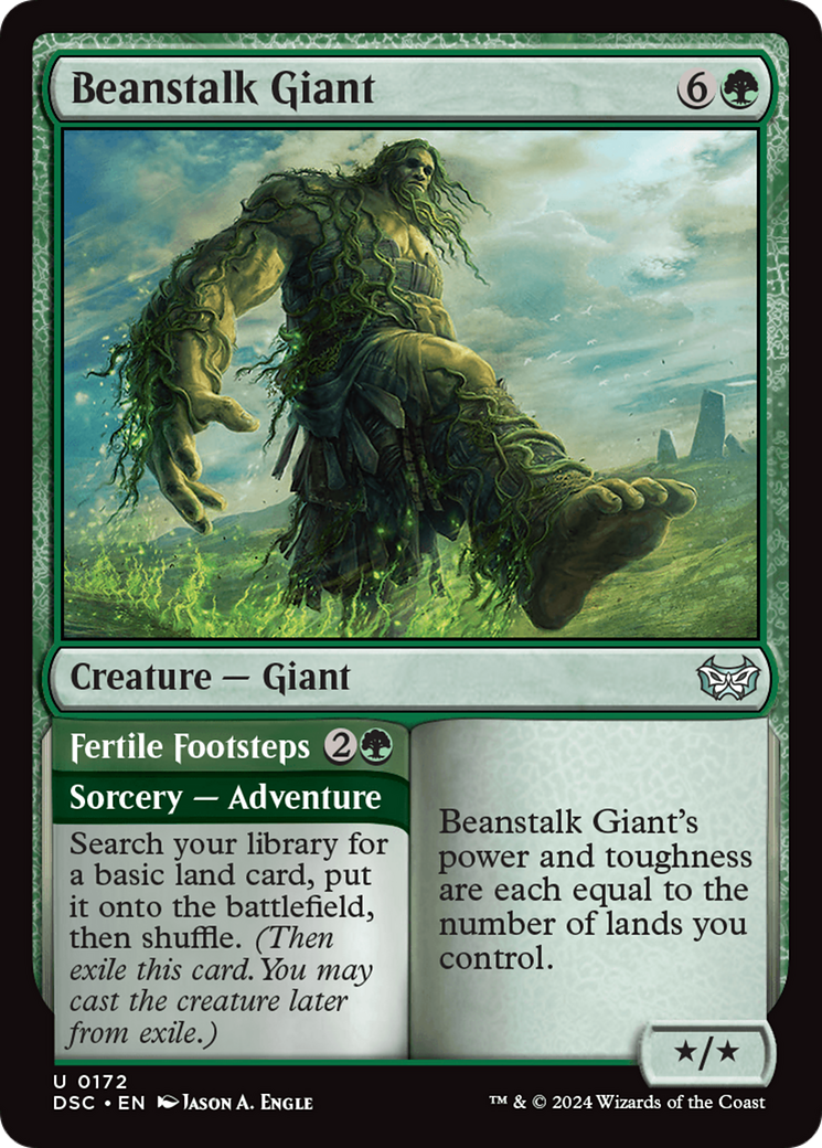 Beanstalk Giant // Fertile Footsteps (DSC) #172 [EN/N]