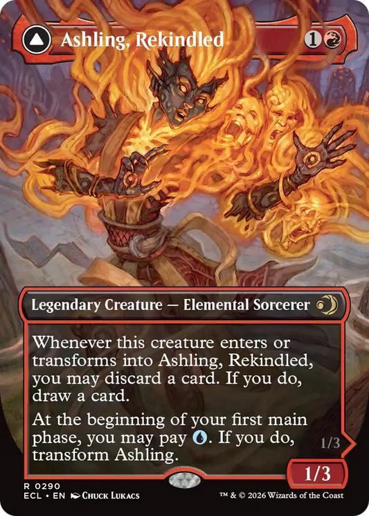 Ashling, Rekindled // Ashling, Rimebound (ECL) #290 [EN/N] s/o