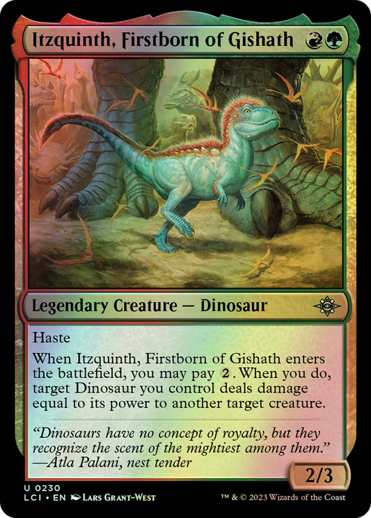 Itzquinth, Firstborn of Gishath (LCI) #230 [EN/F]