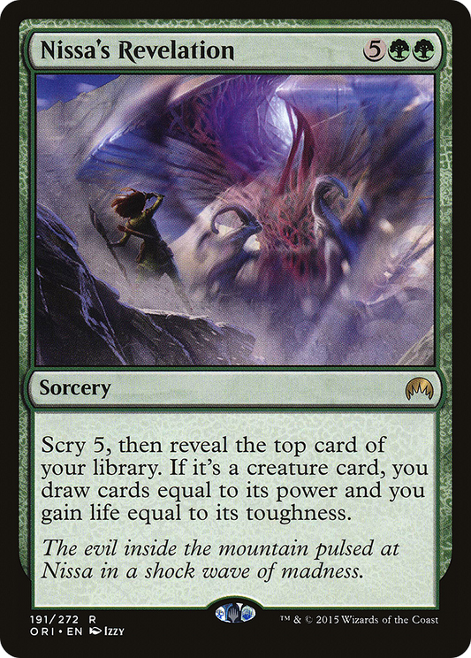 Nissa's Revelation (ORI) #191 [EN/N]