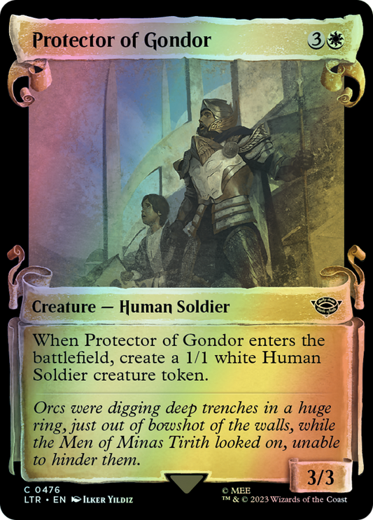 Protector of Gondor - Silver Foil (LTR) #476 [EN/F]
