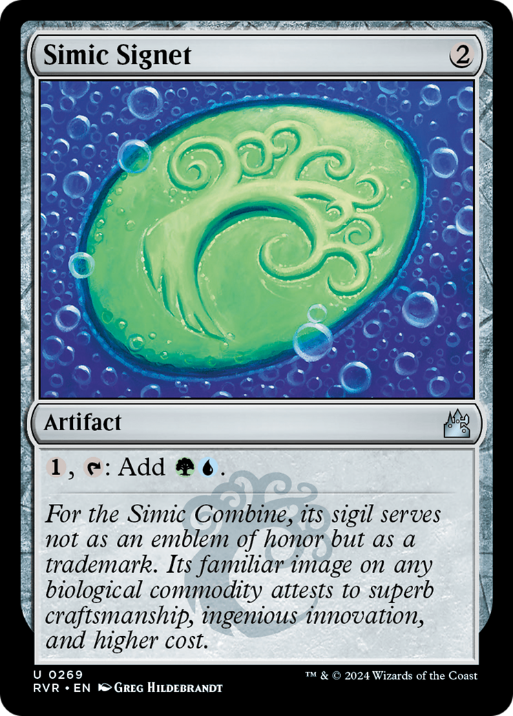 Simic Signet (RVR) #269 [EN/N] s/o