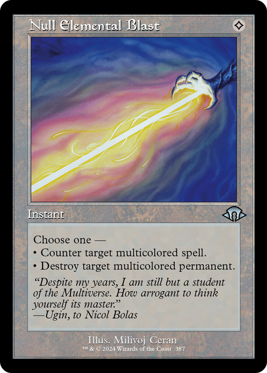 Null Elemental Blast (MH3) #387 [EN/N]