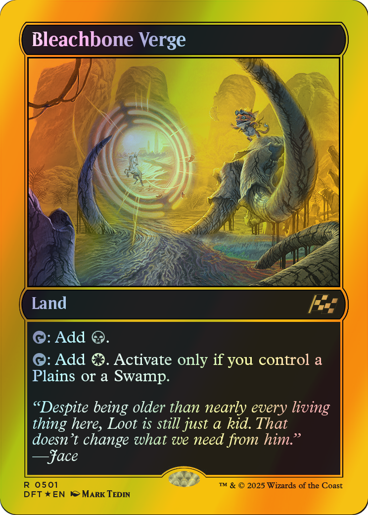 Bleachbone Verge - Firstplace Foil (DFT) #501 [EN/F] s/o