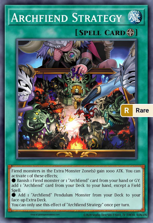 Archfiend Strategy (BPRO-AE) #BPRO-AE060 [EN/R]
