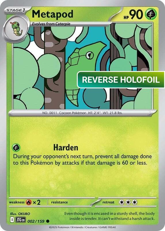 Metapod (JTG) #002 [EN/R] s/o