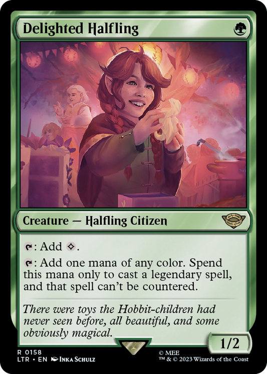Delighted Halfling (LTR) #158 [EN/N] s/o
