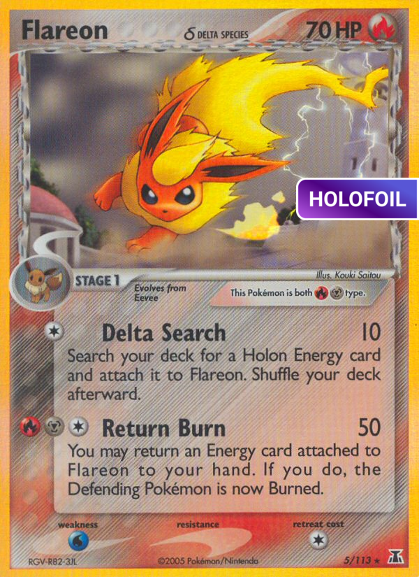 Flareon δ (DS) #5 [EN/H]