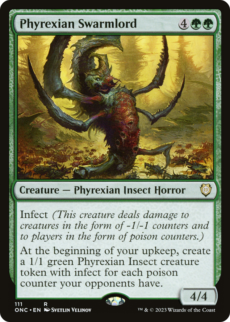Phyrexian Swarmlord (ONC) #111 [EN/N]