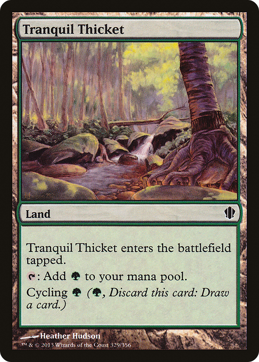 Tranquil Thicket (C13) #329 [EN/N] s/o