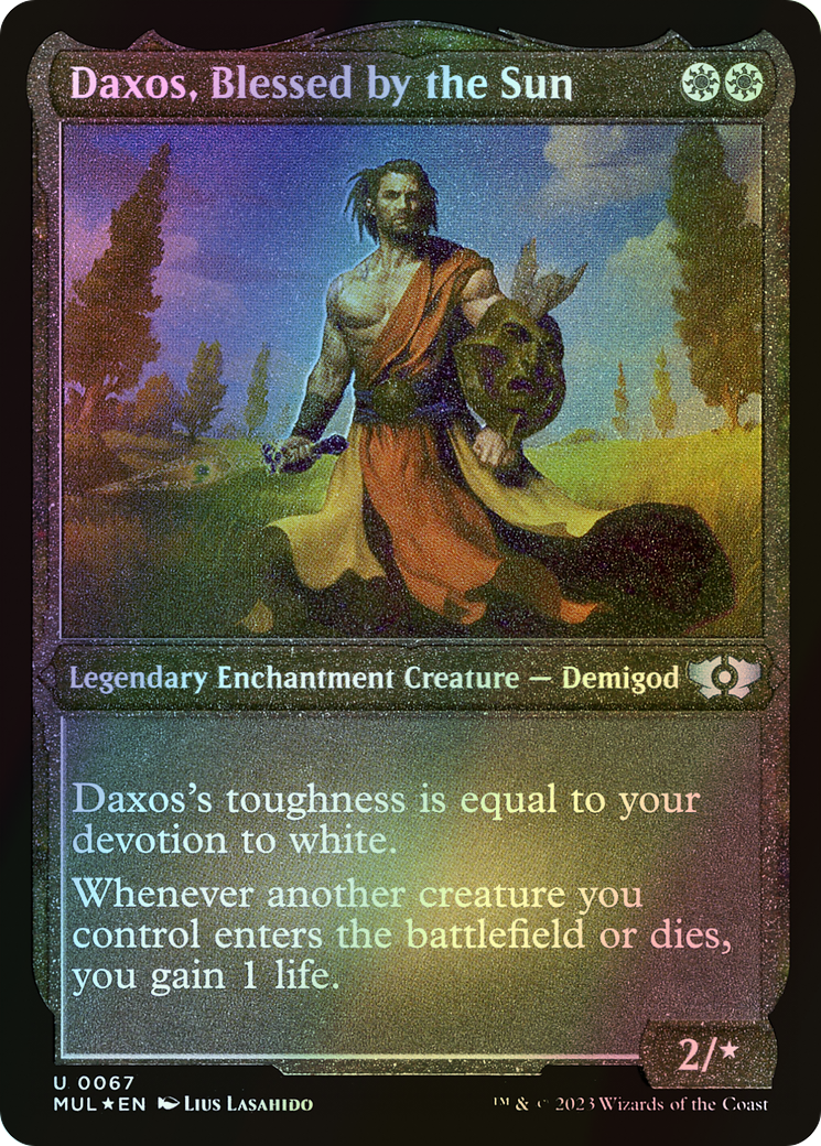 Daxos, Blessed by the Sun (MUL) #67 [EN/E]