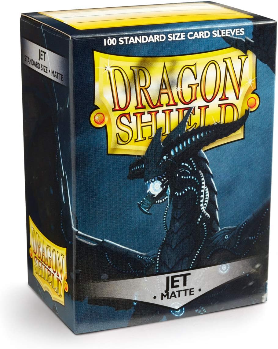 Dragon Shield Matte Sleeves - Jet (100-Pack)