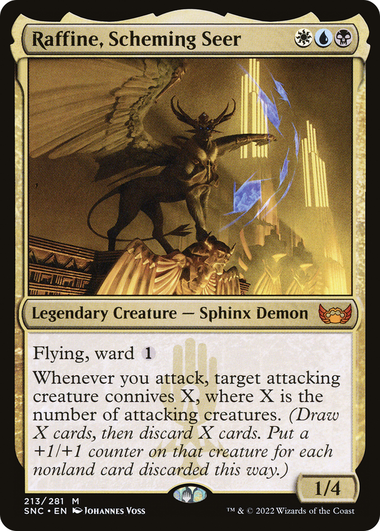 Raffine, Scheming Seer (SNC) #213 [EN/N] s/o
