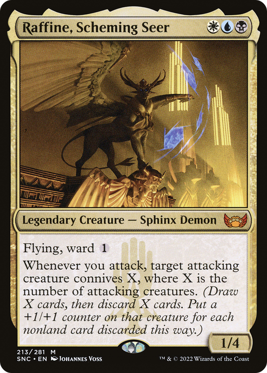 Raffine, Scheming Seer (SNC) #213 [EN/N] s/o