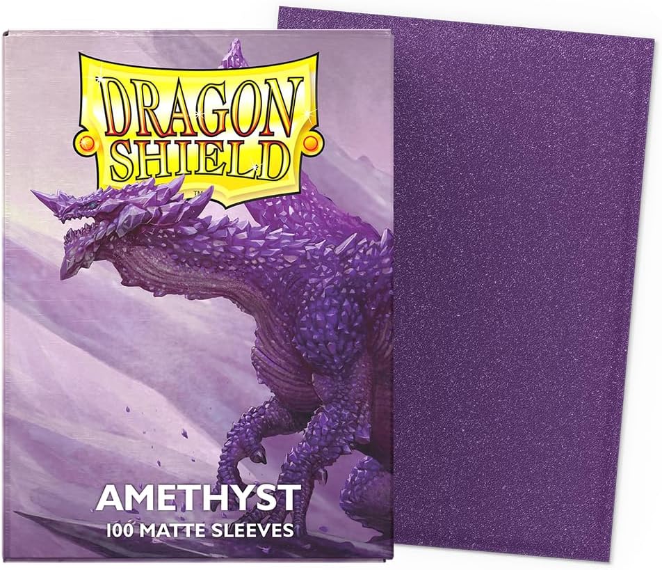 Dragon Shield Matte Sleeves -Amethyst (100-Pack)