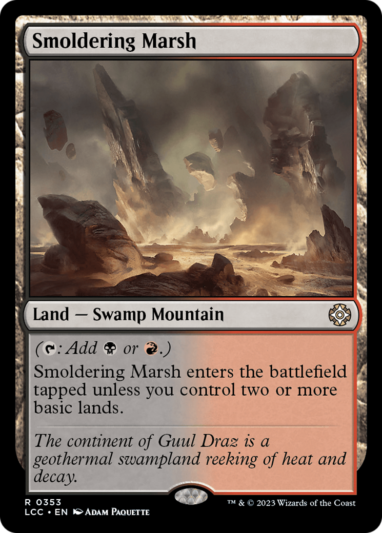 Smoldering Marsh (LCC) #353 [EN/N]